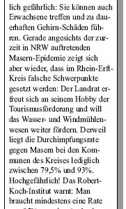 Anzeige in der Sonntags-Post vom 03.06.2006