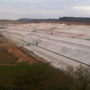 Abbaugebet der Quarzwerke in Frechen