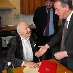 Franz Müntefering ehrt Paul Spix
