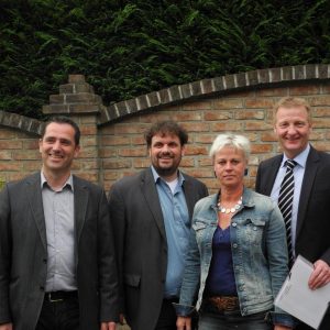 Ralf Zentis, Guido van den Berg, Susanne Göddenhenrich und Ralf Jäger
