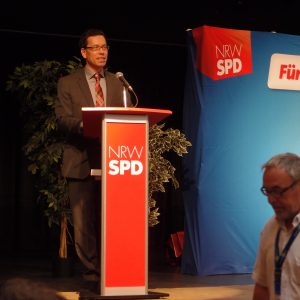 Dierk Timm bei seiner Nominierungsrede