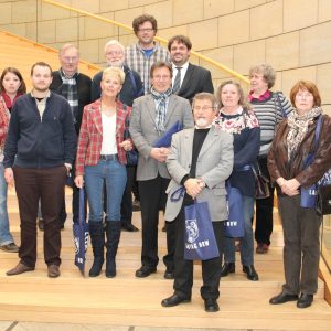Besuchergruppe der SPD Elsdorf im Landtag