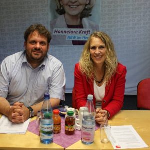 Guido van den Berg MdL und Dagmar Andres MdL