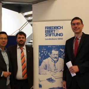 Dierk Timm, Guido van den Berg MdL und Florian Herpel