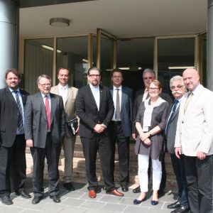 Besuch des Arbeitskreises "Chemie" der SPD-Landtagsfraktion in Knapsack