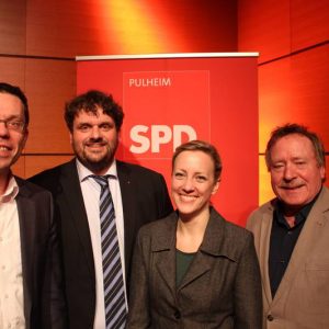 Dierk Timm, Guido van den Berg MdL, Tine Hørnum, Michael Stroschein