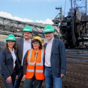 Jasmin Fahimi, Guido van den Berg, Barbara Lacroix-Kratz und Dietmar Nietan