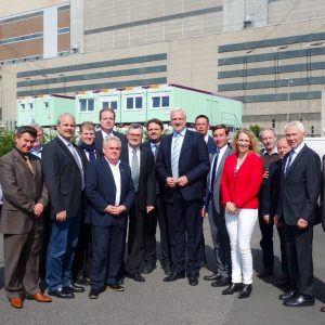 Betriebsräte mit Minister Garrelt Duin und der Führung der SPD Rhein-Erft