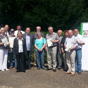 Ehrung bewährter Kraftfahrer bei der Verkehrswacht in Bergheim