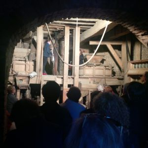 Veranstaltung in der Brauweiler Mühle zur dritten Erzählreise im Rhein-Erft-Kreis