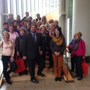 Evangelische Kirche Bedburg „Frauen on KulTour“ im Landtag