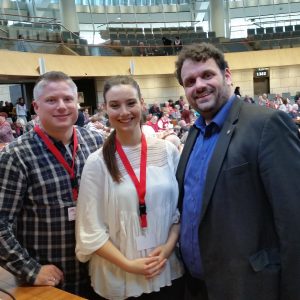 Michael Kremer, Julia Weitz, Guido van den Berg MdL