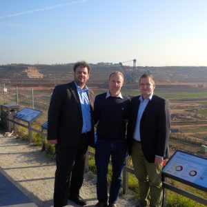 Guido van den Berg MdL, Louis Wenger und Sascha Solbach