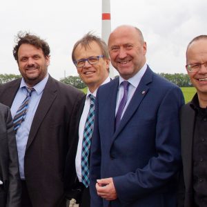 Dr. Lars Kulik, Guido van den Berg, Michael Eyll-Vetter, Rainer Thiel MdL und Frank Sundermann MdL
