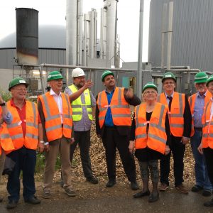 Arbeitskreis IRR der SPD in der Biogasanlage Paffendorf