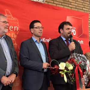 Ingpeer Meyer, Dierk Timm, Guido van den Berg MdL und Marlies Stroschein
