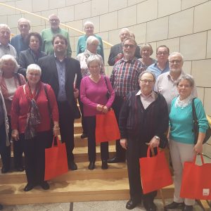 Besuch der AWO Gesch und der AWO Kaster/Königshoven im Landtag