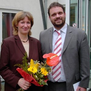 Birgit Fischer und Guido van den Berg