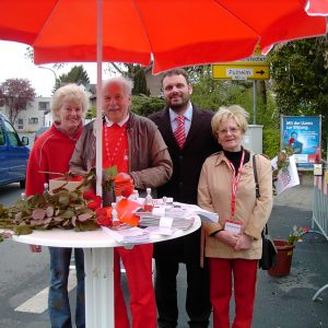 SPD-Stand in Geyen