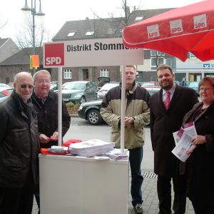 SPD-Stand in Stommeln