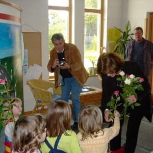 Ute Schäfer im AWO-Kindergarten Lipp