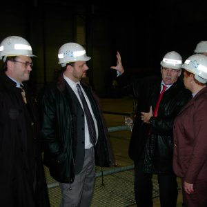 Besuch im BoA-Kraftwerk der RWE in Niederaußem am 07.02.2004