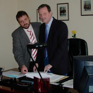 Guido van den Berg und Wilfried Effertz