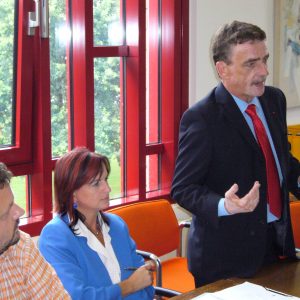 Michael Groscheck, Generalsekretär der NRWSPD beim SPD-Kreisvorstand im August 2006