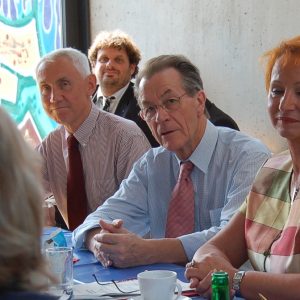 Hans Krings, Guido van den Berg, Franz Müntefering, Gabriele Frechen