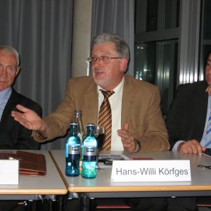 Hans Krings, Hans-Willi Körfges und Sebastian Hartmann