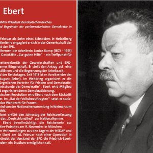 Gedenktafel für Friedrich Ebert