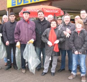 Frühjahrsputz der SPD in Sinnersdorf