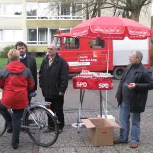 An der Bäckerei Küpper in Bedburg-West