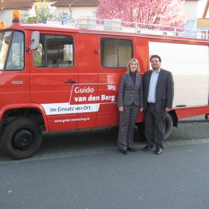 Manuela Schwesig und Guido van den Berg