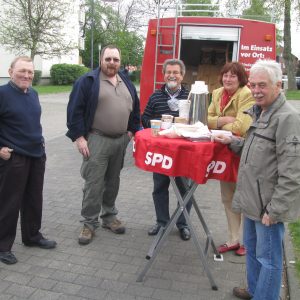 Nachbarschaftstreff an der Ecke Mozartstraße / Klinkenweg Elsdorf