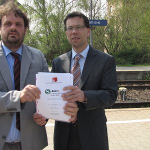 Guido van den Berg und Dierk Timm zum Thema S-Bahn