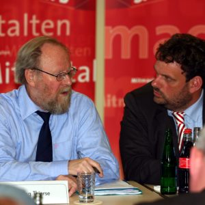 Wolfgang Thiere und Guido van den Berg