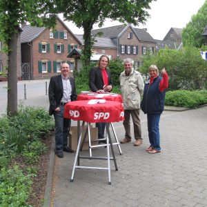 SPD Stand in Dansweiler