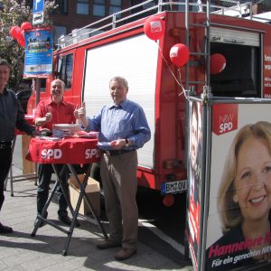 SPD Infostand in Brauweiler