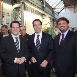 Frank Keppler, Dierk Timm und Guido van den Berg